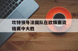 开云体育官网登录入口-坎特领导法国队在欧锦赛资格赛中大胜